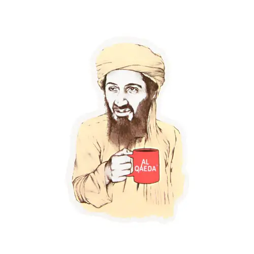 AL QAEDA Custom Stickers AL QAEDA Custom Stickers