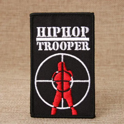 Hiphop Trooper Embroidered Patches