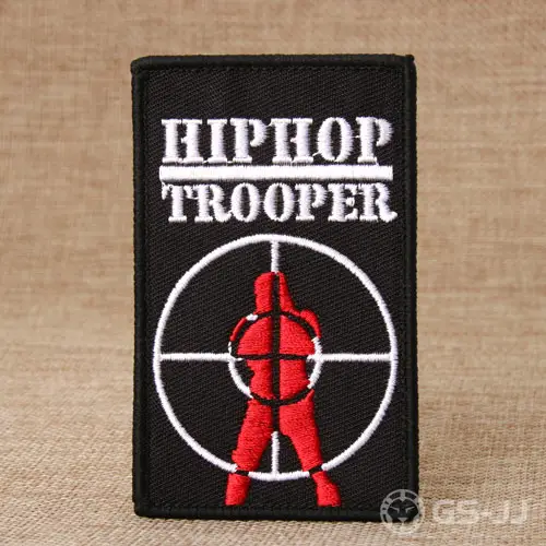Hiphop Trooper Embroidered Patches Hiphop Trooper Embroidered Patches