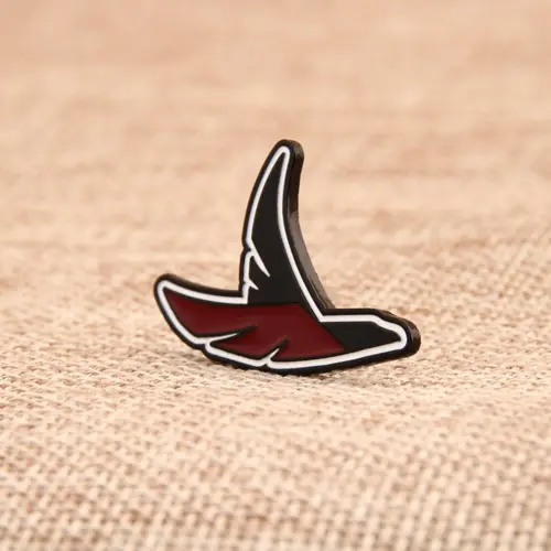 The flying bird custom pins The flying bird custom pins