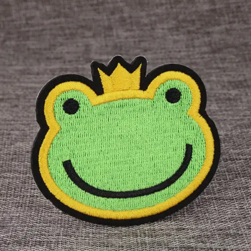 Frog Embroidered Patches For Sale
