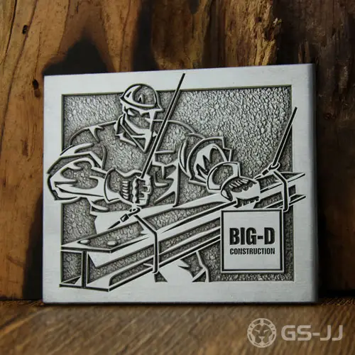 Big D Construction Belt Buckles Big D Construction Belt Buckles