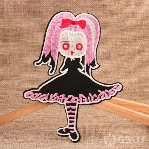 Girl In Punk Style Custom Patches No Minimum Girl In Punk Style Custom Patches No Minimum