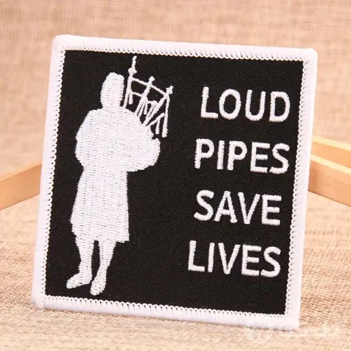 Loud Pipes Save Lives Name Patches Loud Pipes Save Lives Name Patches