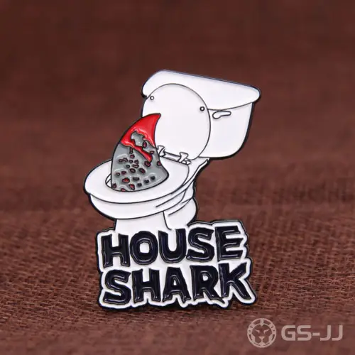 House Shark Lapel Pins House Shark Lapel Pins