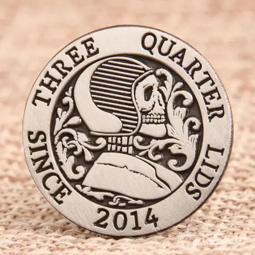 Three Quarter Lids Custom Pins Three Quarter Lids Custom Pins