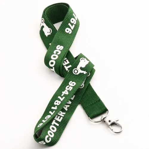Scooter Ave Green Lanyards Scooter Ave Green Lanyards