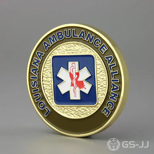 Louisiana Ambulance Alliance Custom Made Coins Louisiana Ambulance Alliance Custom Made Coins