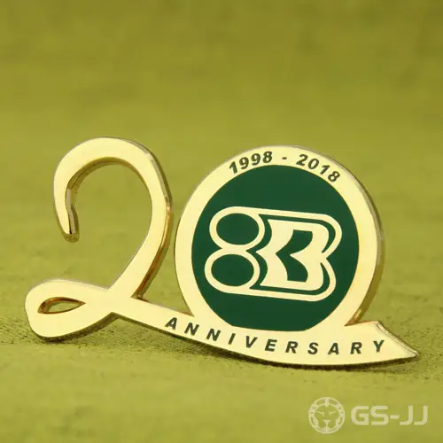 Anniversary Custom Enamel Pins Anniversary Custom Enamel Pins