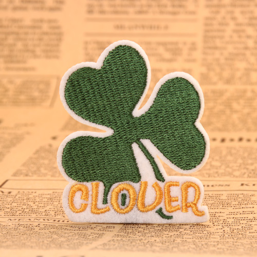 Clover Embroidered Patches