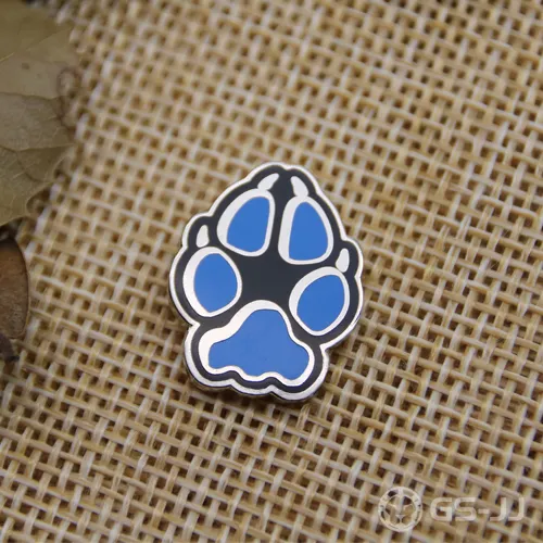 Blue Animal Claw Enamel Pins Blue Animal Claw Enamel Pins