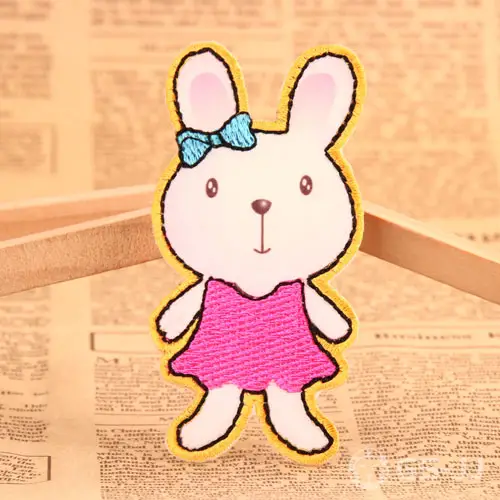 Bunny Embroidered Patches Bunny Embroidered Patches