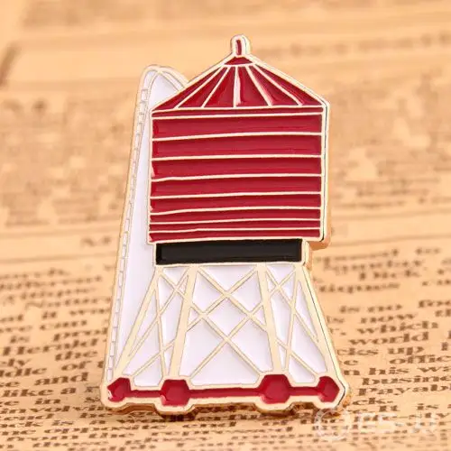 Water Tank Custom Lapel Pins Water Tank Custom Lapel Pins