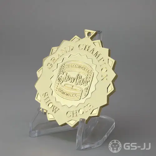 Custom Grand Champion Gold Medals Custom Grand Champion Gold Medals