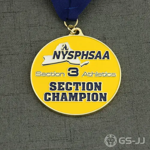 Section Champion Customized Medals Section Champion Customized Medals