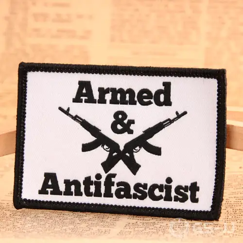 Armed Antifascist Custom Patches Online Armed Antifascist Custom Patches Online