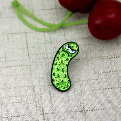 Angry Worm Custom Lapel Pins