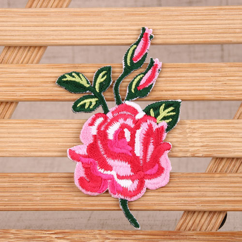 Rose Custom Patches No Minimum