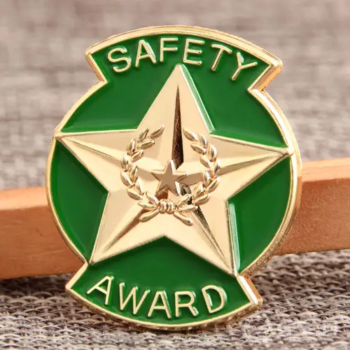 Safety Award Custom Pins Safety Award Custom Pins