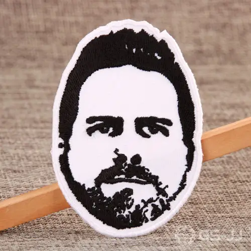 Sketch Portrait Custom Embroidered Patches Sketch Portrait Custom Embroidered Patches