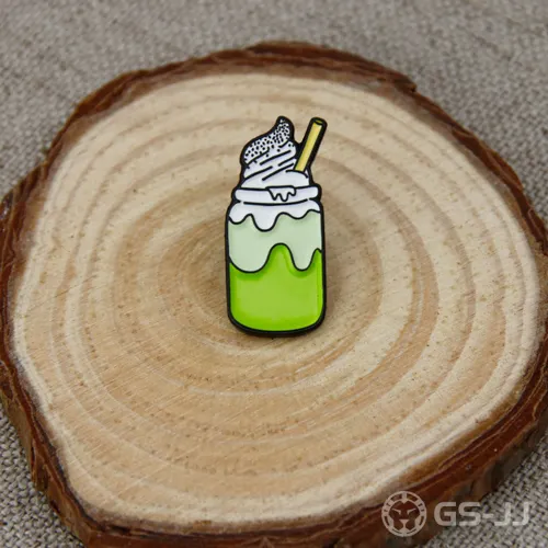 Milky Tea Ice Cream Soft Enamel Pins Milky Tea Ice Cream Soft Enamel Pins
