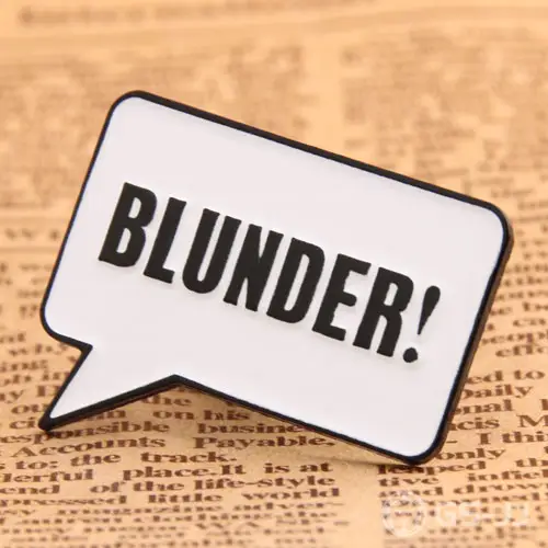 Blunder Custom Pins Blunder Custom Pins