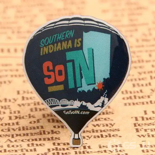 Fire Balloon Enamel Pins Fire Balloon Enamel Pins