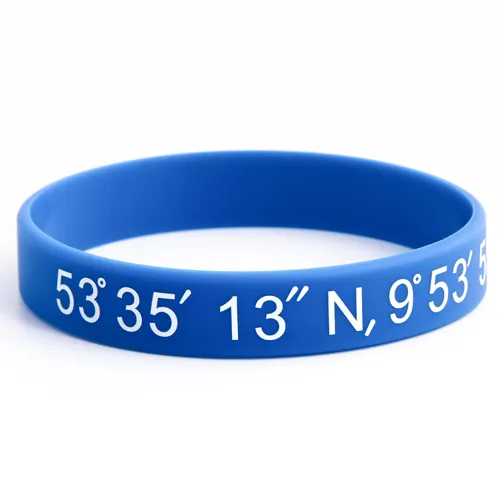 Blue Figure wristbands Blue Figure wristbands