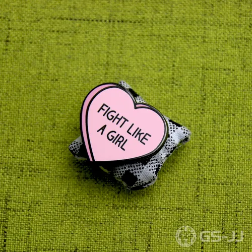 Fight Like A Girl Custom Lapel Pins Fight Like A Girl Custom Lapel Pins