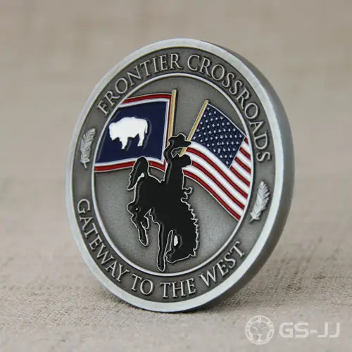 Wyoming Custom Challenge Coins Wyoming Custom Challenge Coins