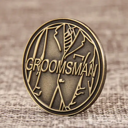 Groomsman custom pins Groomsman custom pins