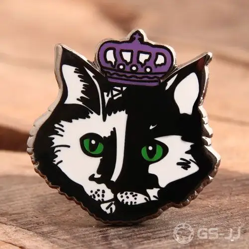 Cat Queen Enamel Pins Cat Queen Enamel Pins