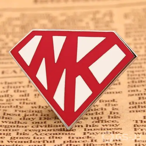 Superman Logo Enamel Pins Superman Logo Enamel Pins