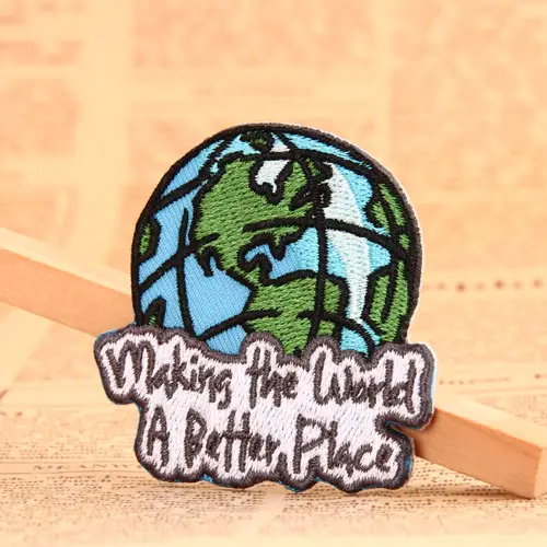 Earth Custom Made Patches Earth Custom Made Patches