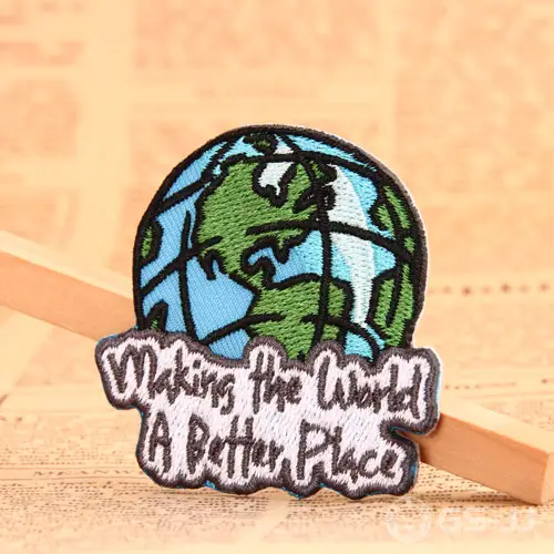 Earth Custom Made Patches Earth Custom Made Patches
