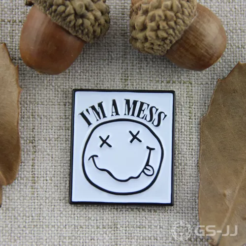 I'm a Mess Custom Lapel Pins I'm a Mess Custom Lapel Pins