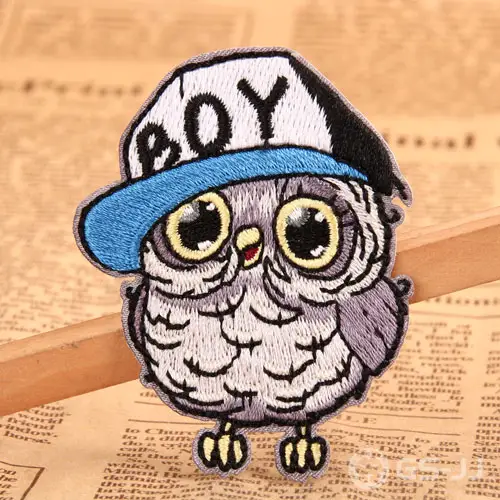 Owl Boy Custom Iron On Patches Owl Boy Custom Iron On Patches