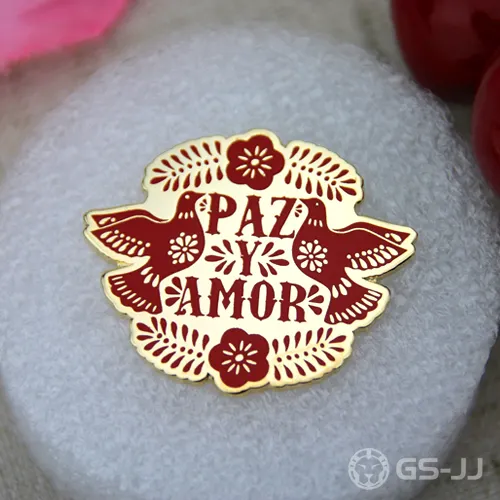 Custom Lapel Pins for Pazy Amor Custom Lapel Pins for Pazy Amor