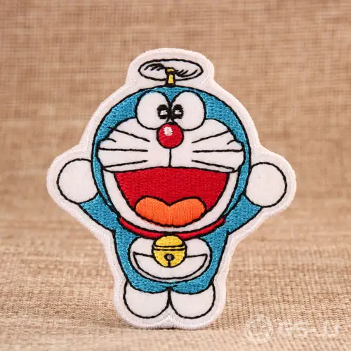 Flying Doraemon Embroidered Patches Flying Doraemon Embroidered Patches