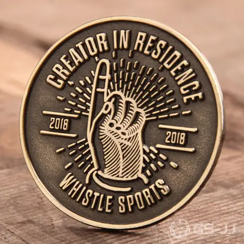Whistle Sports Custom Pins Whistle Sports Custom Pins