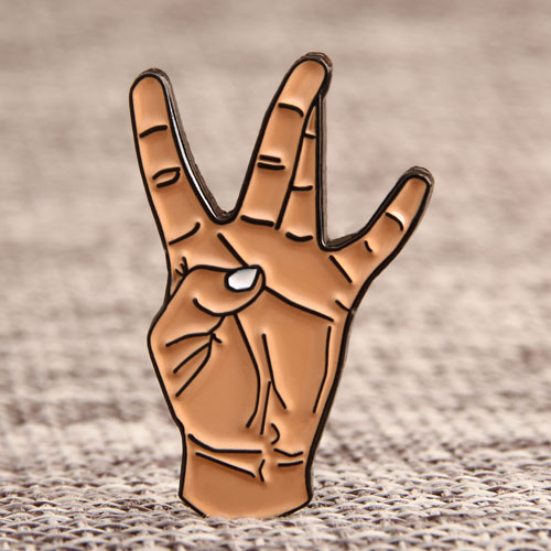 Gestures Custom Pins