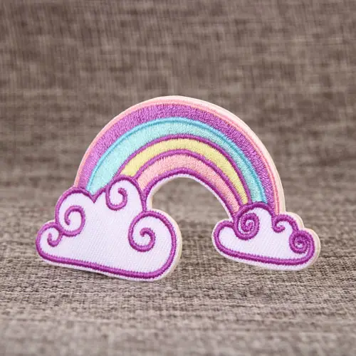 Regenbogen-Stickerei-Patches