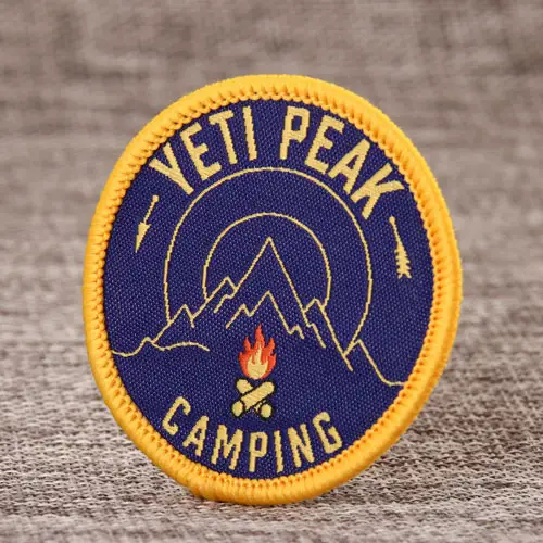 Yeti Peak Embroidered Patches