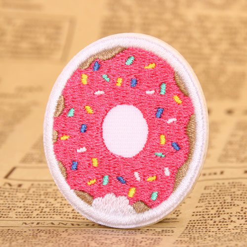 Doughnut Custom Embroidered Patches Doughnut Custom Embroidered Patches