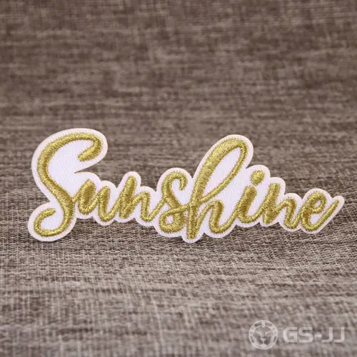Sunshine Benutzerdefinierte bestickte Patches Sunshine Benutzerdefinierte bestickte Patches