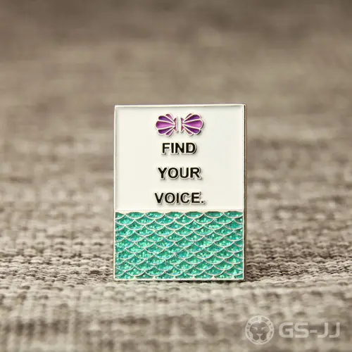Find Your Voice Lapel Pins Find Your Voice Lapel Pins
