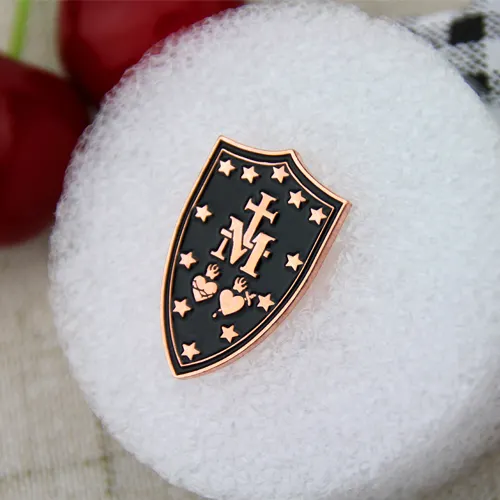 Custom Lapel Pins for Cross Shield Custom Lapel Pins for Cross Shield