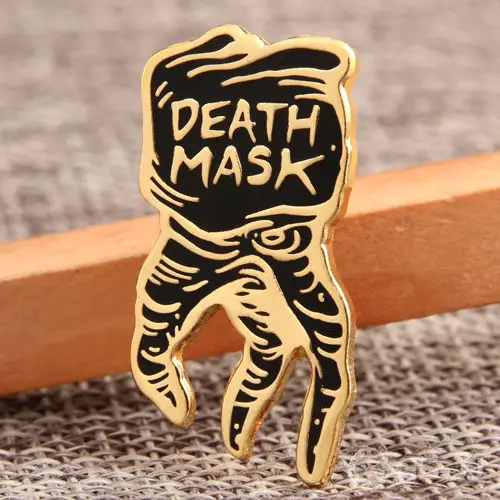 Death Mask Custom Pins Death Mask Custom Pins