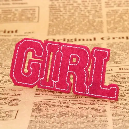 GIRL Custom Made Patches GIRL Custom Made Patches