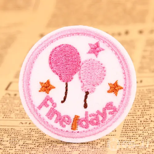 Balloon Embroidered Patches Balloon Embroidered Patches